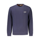 Blue Cotton Men Sweater