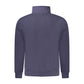 Blue Cotton Men Sweater