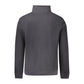 Black Cotton Mens Sweatshirt