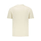 Beige Cotton Men T-Shirt