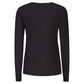 Black Viscose Women Sweater