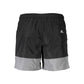 Black Polyester Men's Swim Trunk