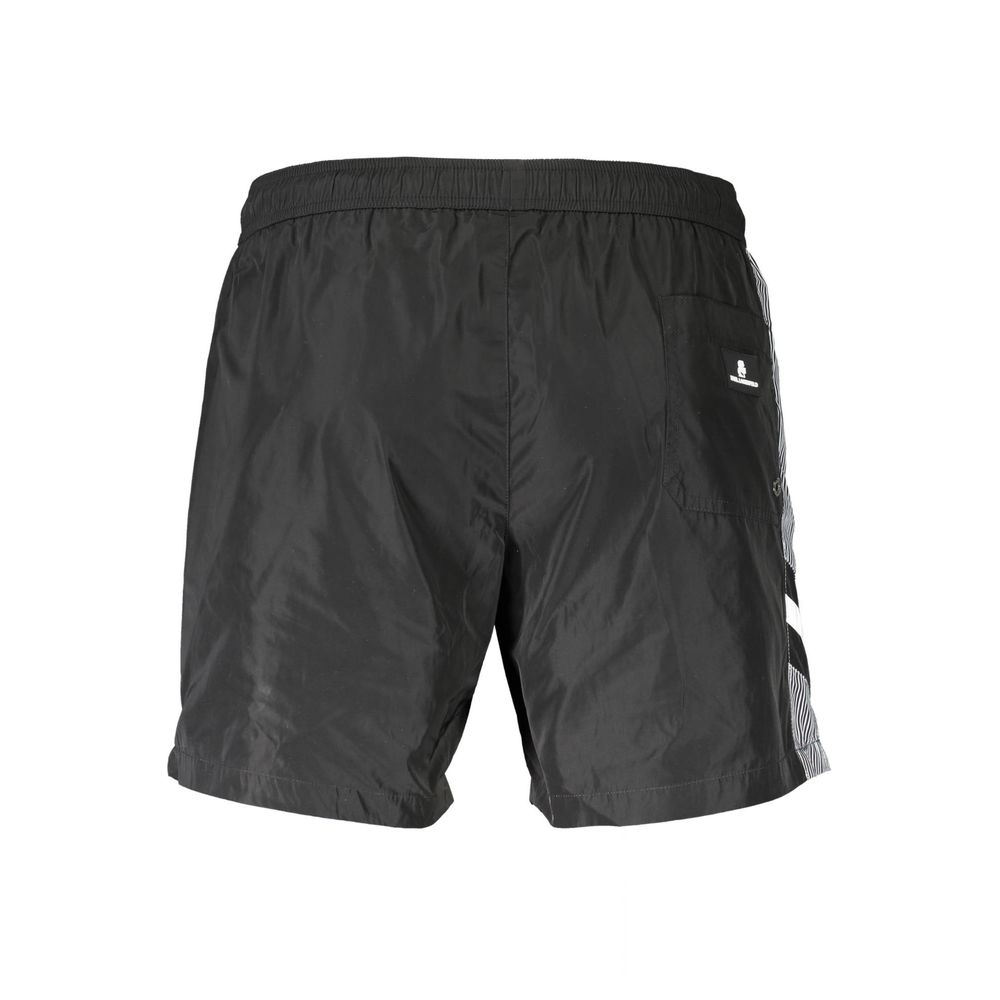 Nero Polyester Men's Swim Trunk