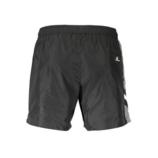 Nero Polyester Men's Swim Trunk