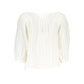 White Cotton Women Shirt