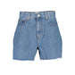 Blue Cotton Women Short