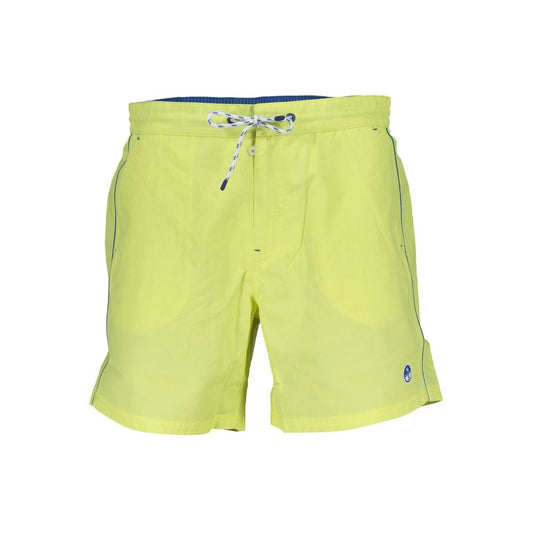 Verde Polyester Men's Swim Trunk