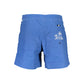 Blu Polyester Men's Swim Trunk