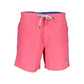 Rosa Polyester Men's Swim Trunk