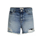 Azzurro Cotton Women Short