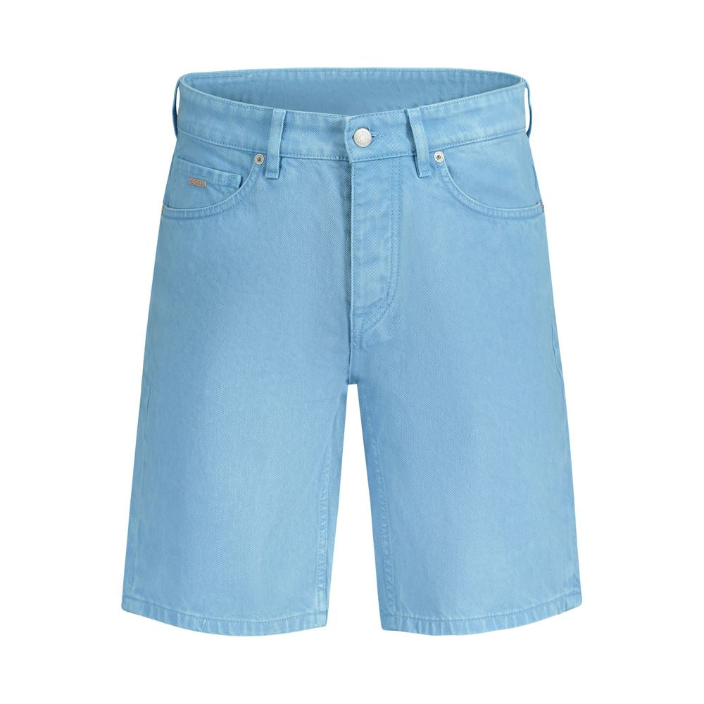Azzurro Cotton Men Short