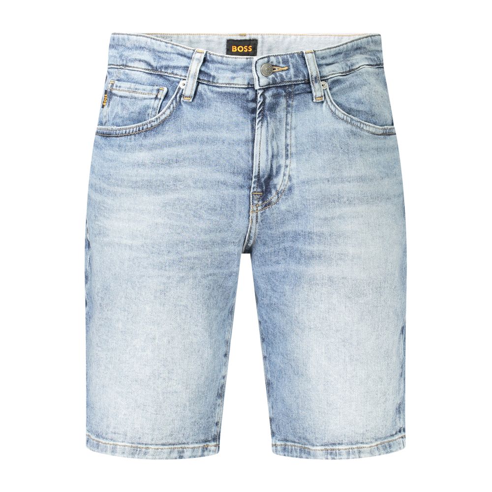 Azzurro Cotton Men Short