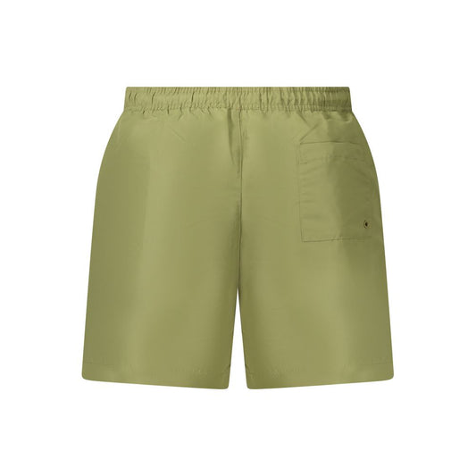 Verde Polyester Men's Swim Boxer