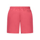 Rosso Poliammide Men's Swim Boxer