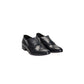 Blue Leather Men Shoe