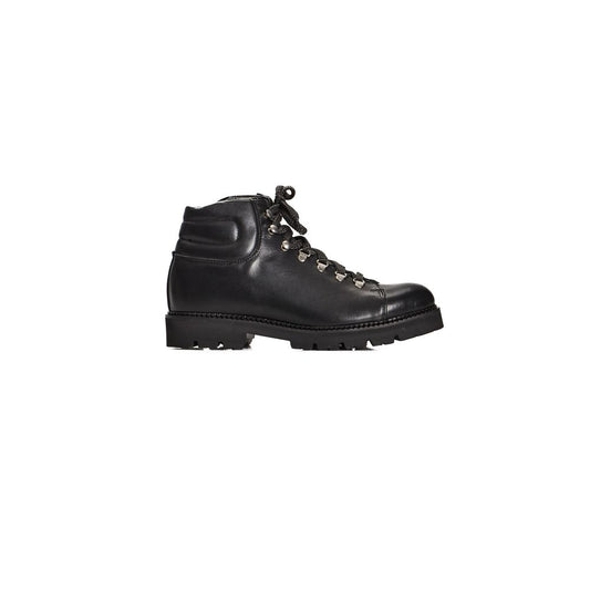 Black Calfskin Men Boot
