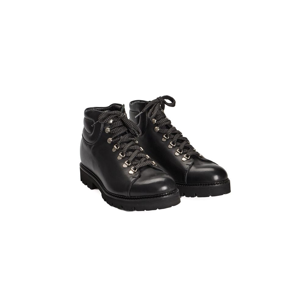 Black Calfskin Men Boot