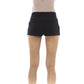 Black Cotton Women Short Shorts