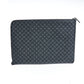 Black Leather Men Clutch