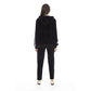 Black Cotton Women Sweater
