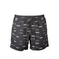 Nero Polyester Men's Swim Boxer