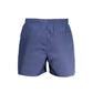 Blu Polyester Men Swim Trunk