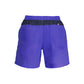 Blue Polyester Men's Swim Trunk