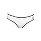 White Elastane Swimwear