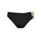 Black Elastane Swimwear