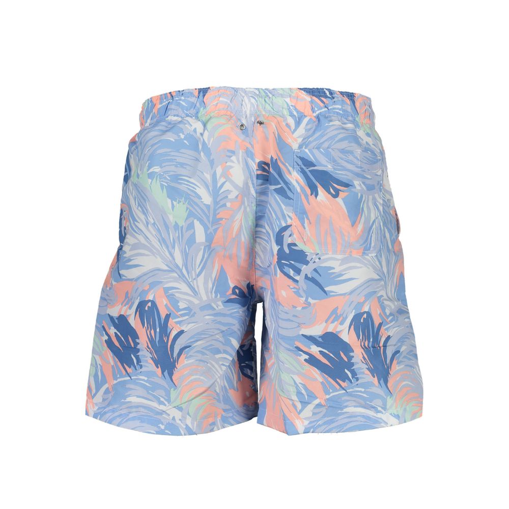 Azzurro Polyester Men's Swim Boxer
