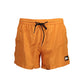Arancione Polyester Men's Swim Boxer