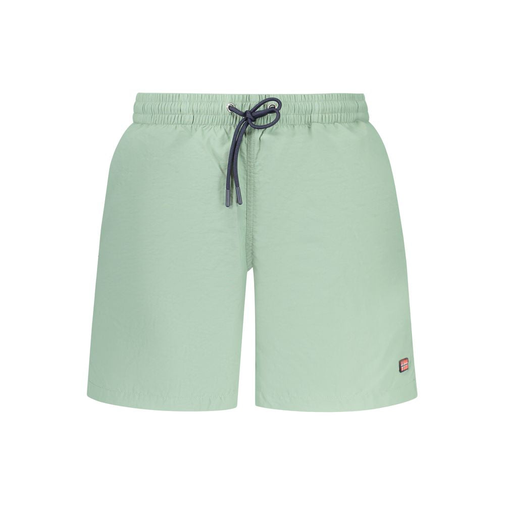 Verde Poliammide Men's Swim Boxer