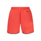 Rosso Poliammide Men's Swim Boxer