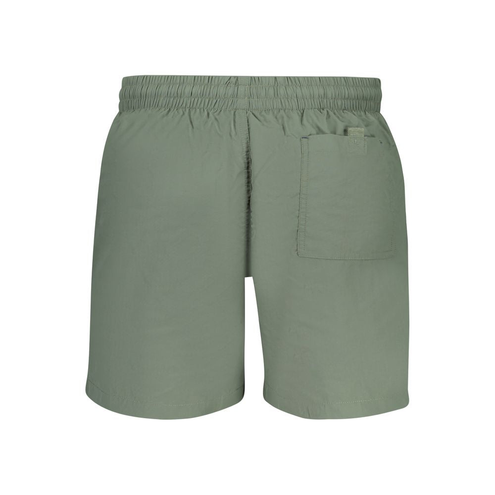 Verde Poliammide Men Swim Boxer