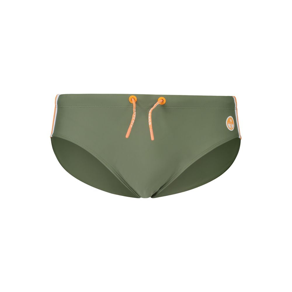 Verde Poliammide Men Swim Brief