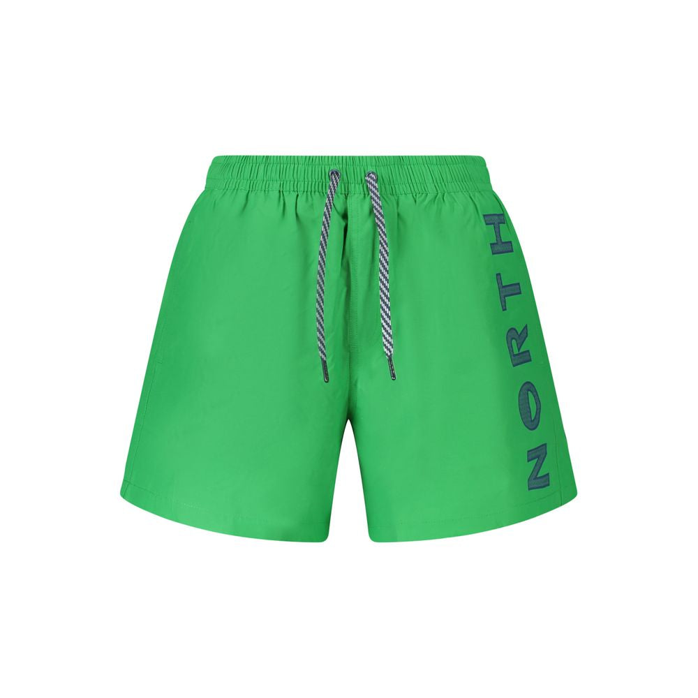 Verde Nylon Men Swim Trunk