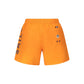 Arancione Nylon Men's Swim Boxer