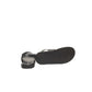 Black Cowhide Men Sandal