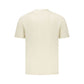 Beige Cotton Men T-Shirt