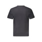 Black Cotton Men T-Shirt