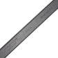 Black Textured Leather Silver Metal Buckle Men Belt