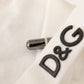 White Cotton Logo Patch Sweatpants Jogging Pants