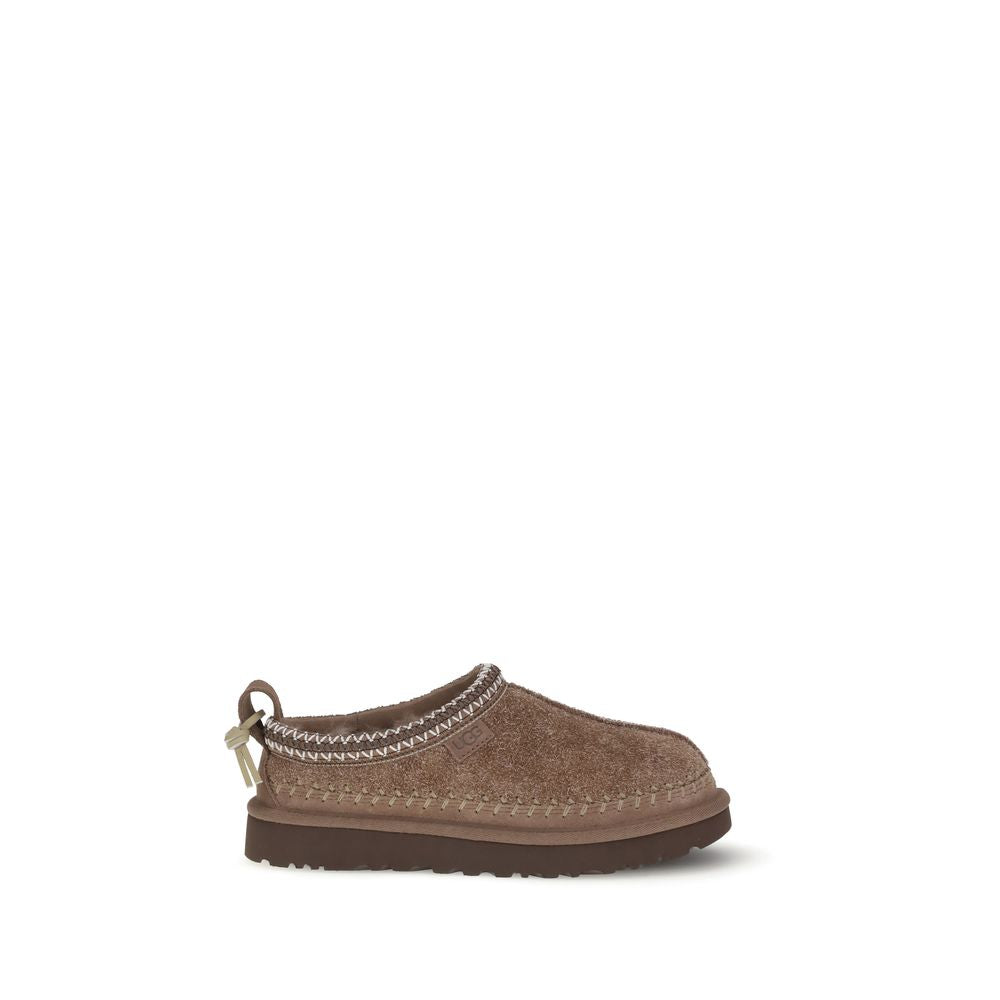 Brown Leather Mules