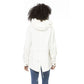 White Cotton Women Parka