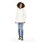 White Cotton Women Parka