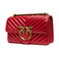 Red Leather Love One Mini Shoulder Bag