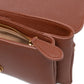 Brown Leather Love Boucle Riga Shoulder Bag