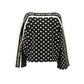 Black Acrylic Women Sweater