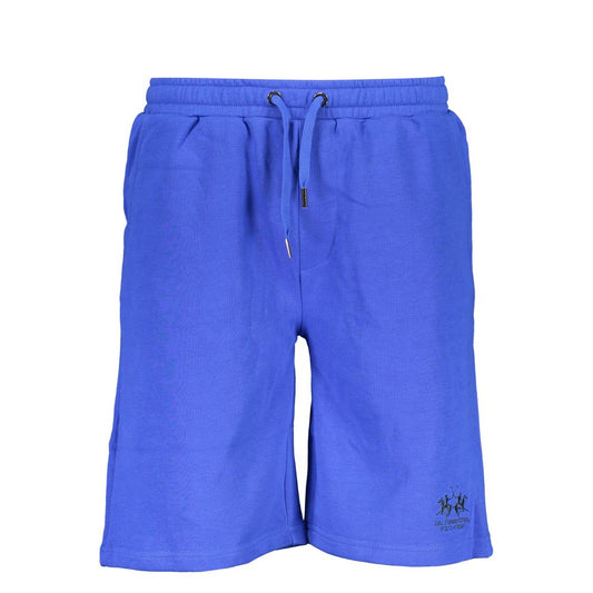 Blu Cotton Men Sweatpant