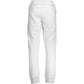 White Cotton Men's Sweatpants